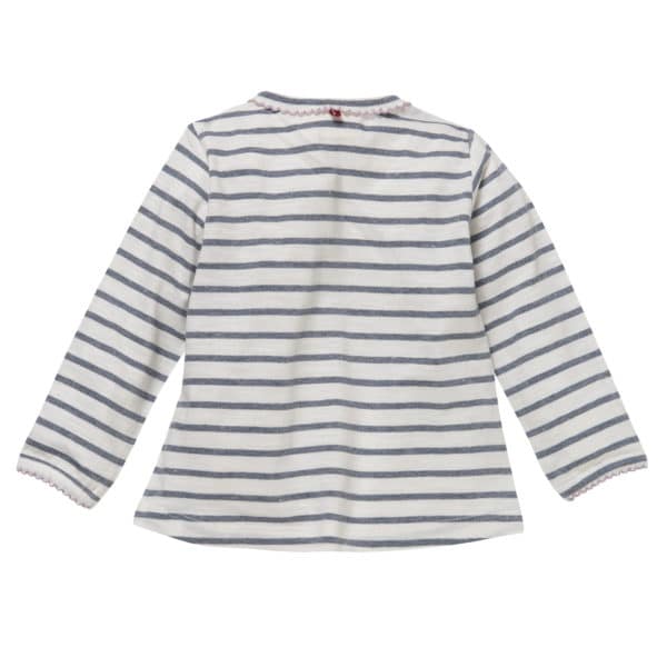 Pololo People Wear Organic Langarm-Shirt Motiv Vogel, aus Bio-Baumwolle Blitzverkäufe