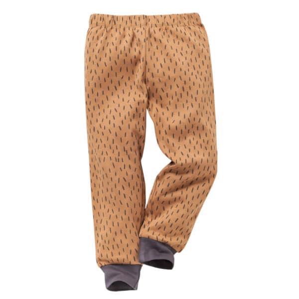 Pololo People Wear Organic Langarm-Pyjama “Grizzlybär”, braun/bedruckt, Baumwolle (Bio) (Kopie) Flash Sale
