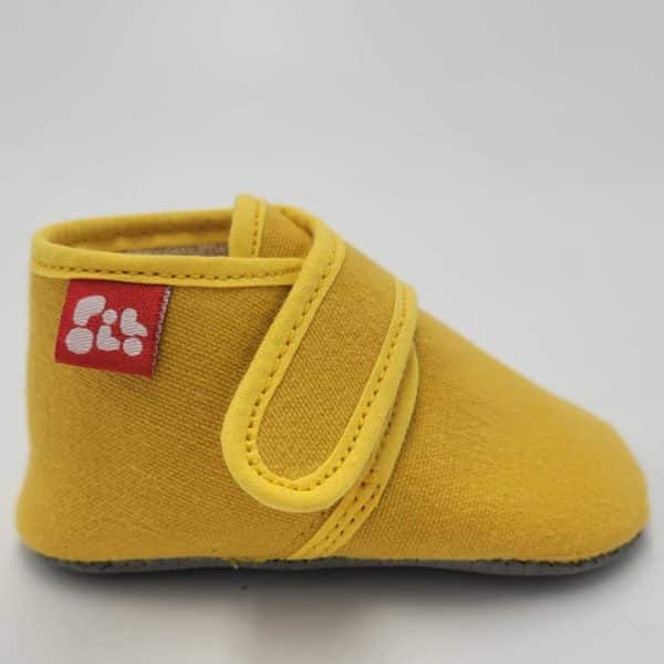 Pololo Barfuß Hausschuh mit Klettverschluss – gelb Tägliche Deals