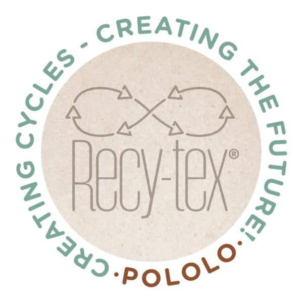 Pololo Hausschuhe aus recy. Textilien Blau 18/19-26/27 Fabrikpreis