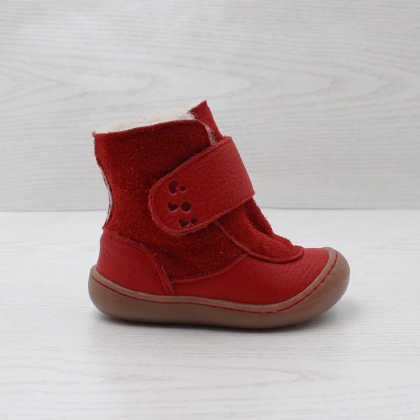 Pololo Winterstiefel Karla Rot Letzte 3 Tage