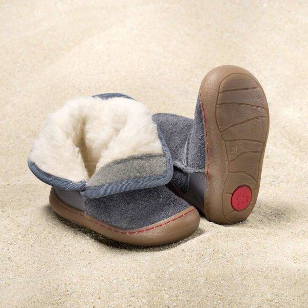 Pololo Winterstiefel “Toledo” 20-27 in Grau Bis zu 50% Rabatt