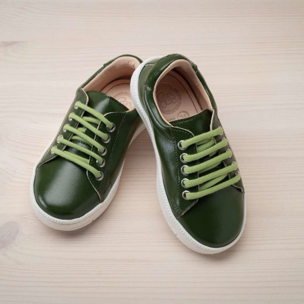 Pololo Veganer Kaktus Sneaker Grün Maxi 24-34 Vierteljährliche Förderung