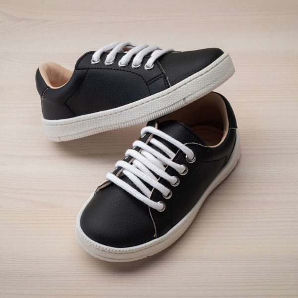 Pololo Veganer Kaktus Sneaker Schwarz Maxi 24-34 Discount Store für neue Produkte