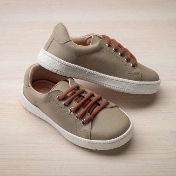 Pololo Veganer Kaktus Sneaker Beige Maxi 24-34 50% Rabatt mit kostenlosem Versand