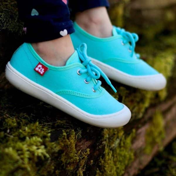 Pololo “Pepe” Baumwoll-Sneaker türkis Flash Sale