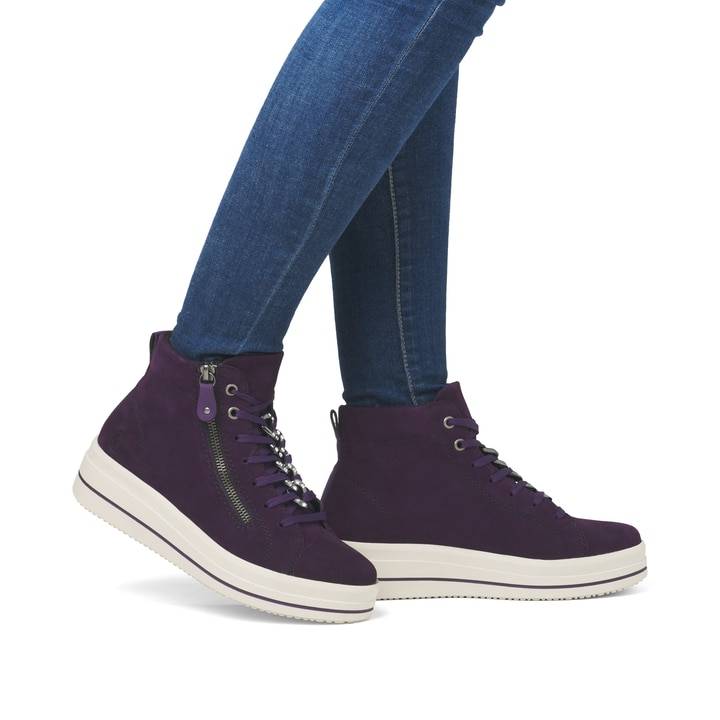 Remonte Artikelnummer D1C70-30 remonte Damen Sneaker aubergine Super Sparpreis