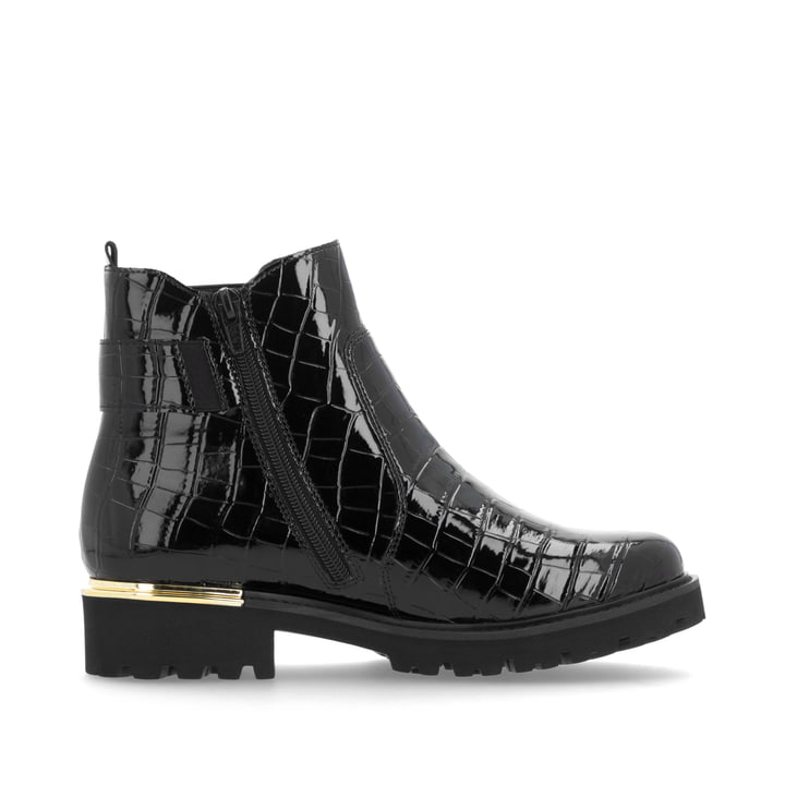 Remonte Artikelnummer D8684-03 remonte Damen Chelsea Boots lackschwarz Begrenzte Freigabe