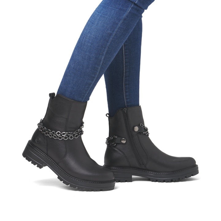 Remonte Artikelnummer D2285-00 remonte Damen Biker Boots nachtschwarz Bis zu 50% Rabatt