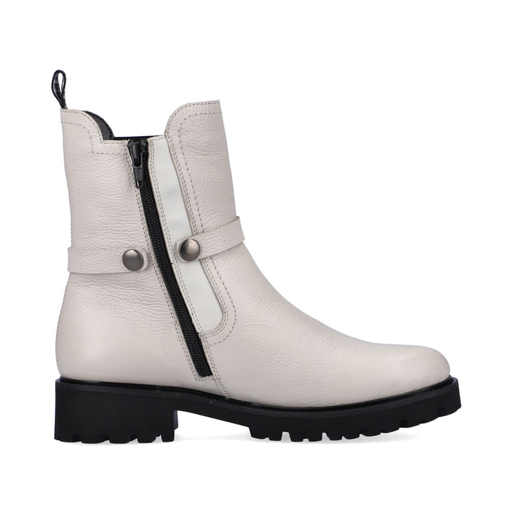 Remonte Artikelnummer D8695-80 remonte Damen Chelsea Boots perlweiß-schwarz 50% Rabatt mit kostenlosem Versand