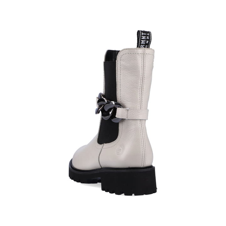 Remonte Artikelnummer D8695-80 remonte Damen Chelsea Boots perlweiß-schwarz 50% Rabatt mit kostenlosem Versand