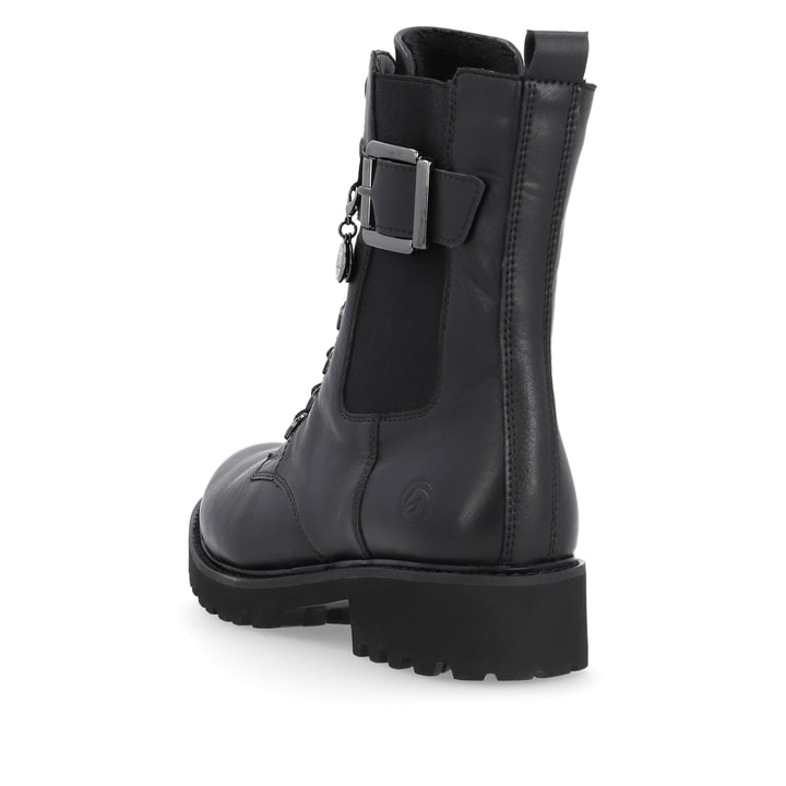Remonte Artikelnummer D8668-00 remonte Damen Schnürstiefel urbanschwarz 50% Rabatt für begrenzte Zeit