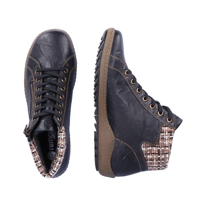 Remonte Artikelnummer R1485-01 remonte Damen Schnürschuhe graphitschwarz 2025