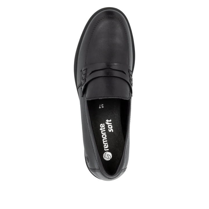 Remonte Artikelnummer D1U01-01 remonte Damen Loafers mattschwarz Günstig kaufen