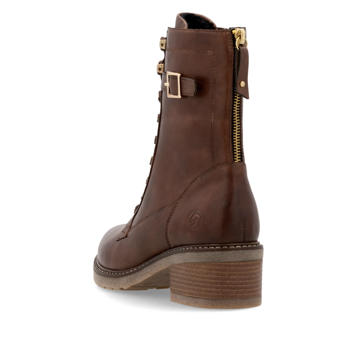 Remonte Artikelnummer D1A78-22 remonte Damen Biker Boots nussbraun Saisonschlussverkauf