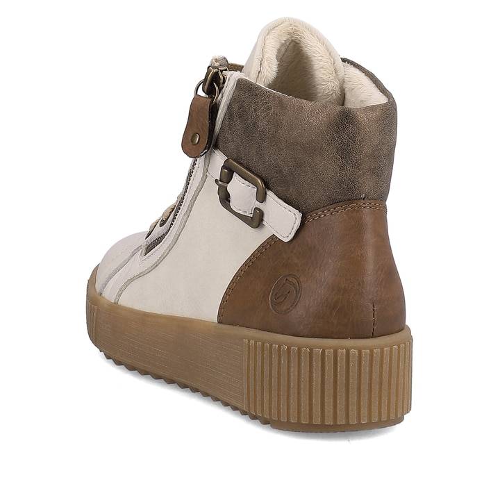 Remonte Artikelnummer R7997-80 remonte Damen Sneaker sternenweiß-braun Weihnachtsangebot