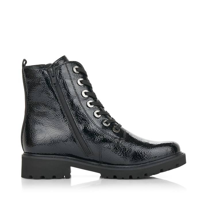 Remonte Artikelnummer D8671-02 remonte Damen Schnürstiefel mattschwarz Valentinstagsangebot