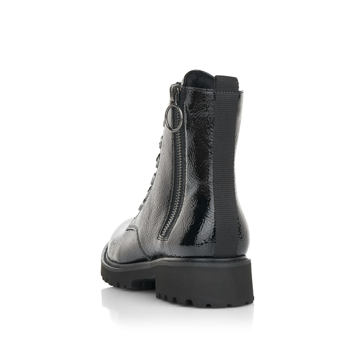 Remonte Artikelnummer D8671-02 remonte Damen Schnürstiefel mattschwarz Valentinstagsangebot