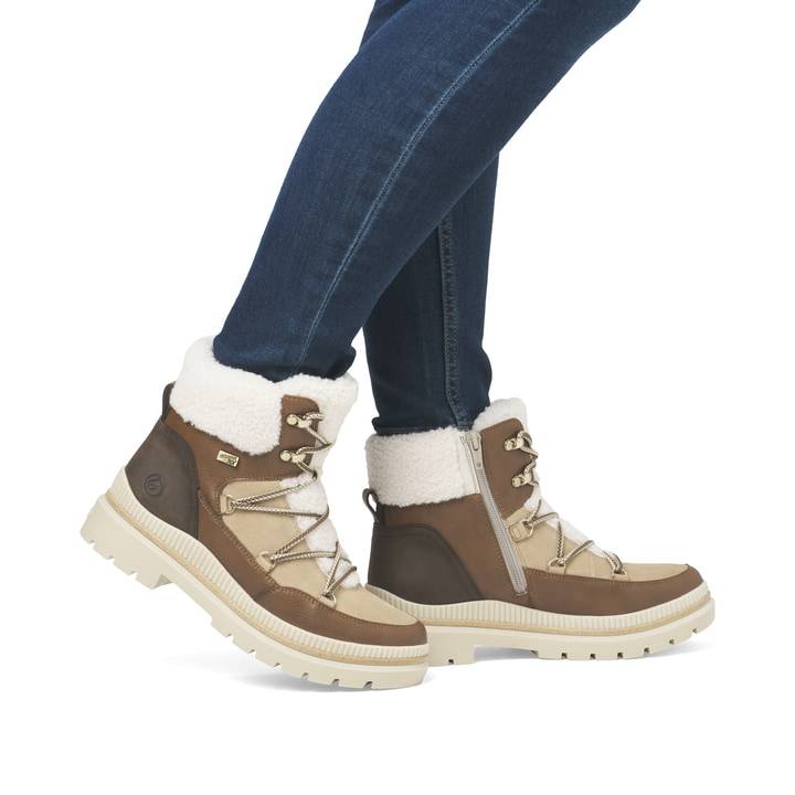 Remonte Artikelnummer D0C80-22 remonte Damen Schnürstiefel holzbraun Blitzangebot