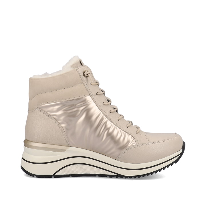 Remonte Artikelnummer D0T72-60 remonte Damen Kurzstiefel cremebeige Große Rabatte