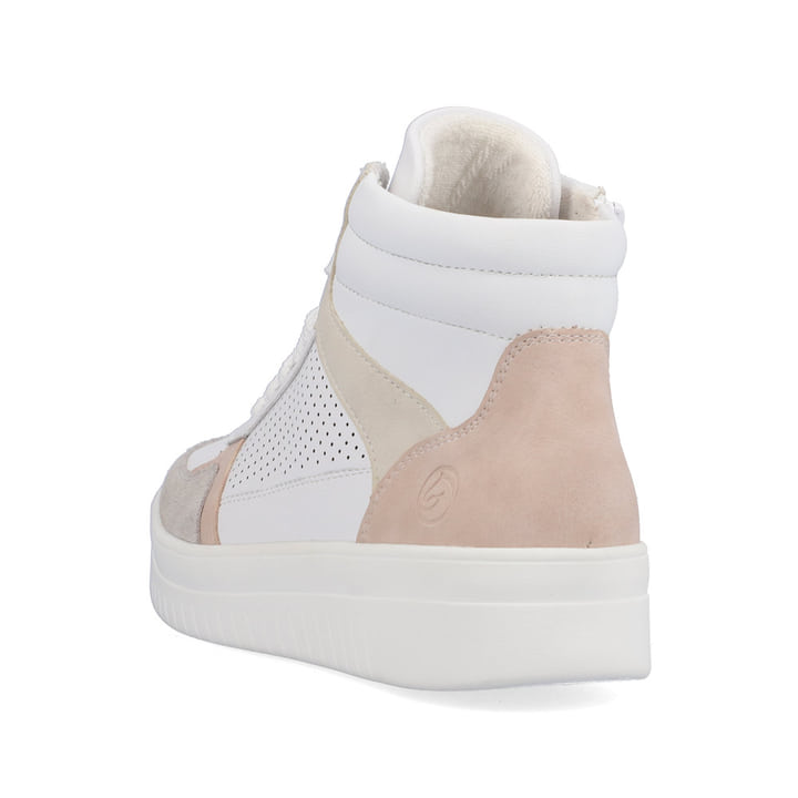 Remonte Artikelnummer D0J70-80 remonte Damen Sneaker macciatoweiß-altrosa-beige Bestseller