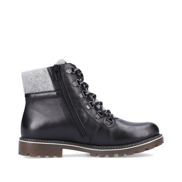 Remonte Artikelnummer D8462-02 remonte Damen Schnürstiefel graphitschwarz Kostenlose Rückgabe
