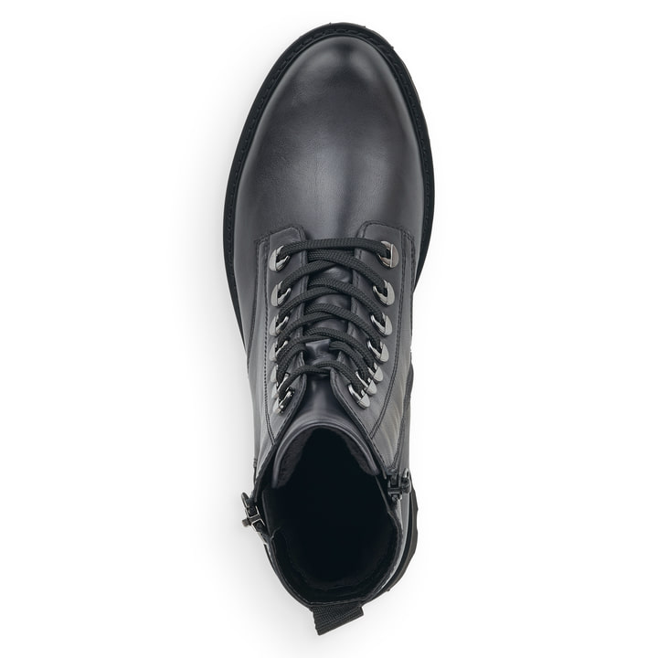 Remonte Artikelnummer D8671-14 remonte Damen Schnürstiefel schwarzblau Sonderangebot der Fabrik