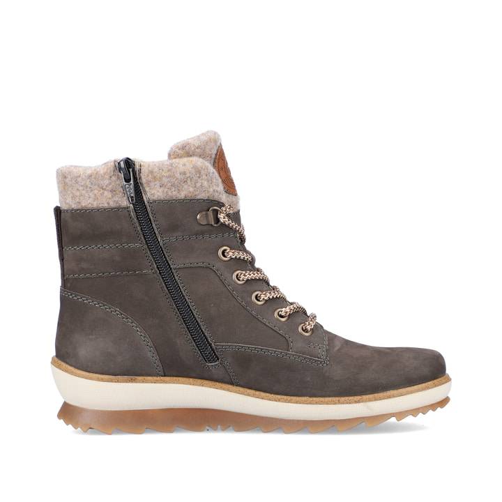 Remonte Artikelnummer R8477-46 remonte Damen Schnürstiefel asphaltgrau Nur noch ein Tag übrig
