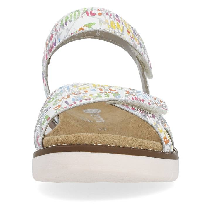 Remonte Artikelnummer D2049-81 remonte Damen Riemchensandalen multicolored-weiß Rabatte dieses Monats