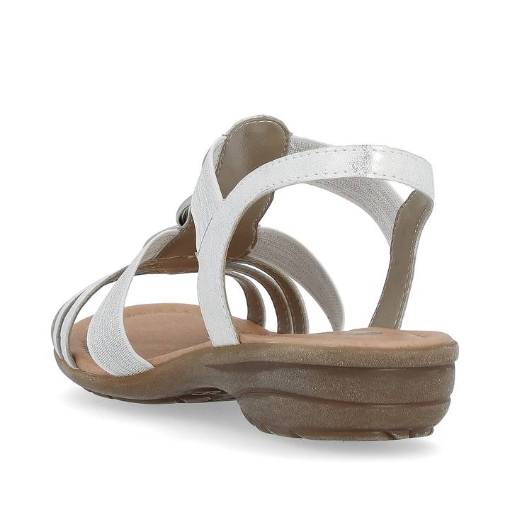 Remonte Artikelnummer R3605-80 remonte Damen Riemchensandalen blütenweiß-silber Online