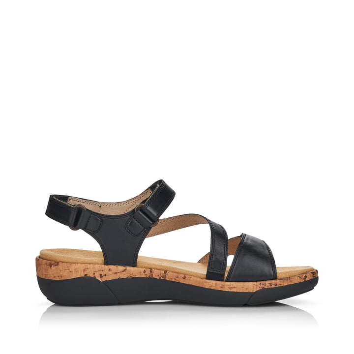 Remonte Artikelnummer R6850-01 remonte Damen Riemchensandalen tiefschwarz Auslauf