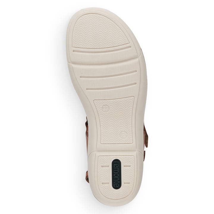Remonte Artikelnummer R6850-22 remonte Damen Riemchensandalen karamellbraun Fabrikverkauf