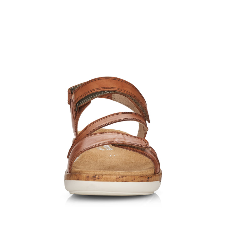 Remonte Artikelnummer R6850-22 remonte Damen Riemchensandalen karamellbraun Fabrikverkauf
