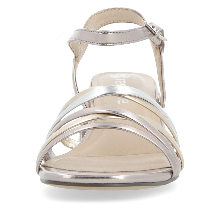 Remonte Artikelnummer D1L52-90 remonte Damen Riemchensandaletten metallic-mix Sonderangebot