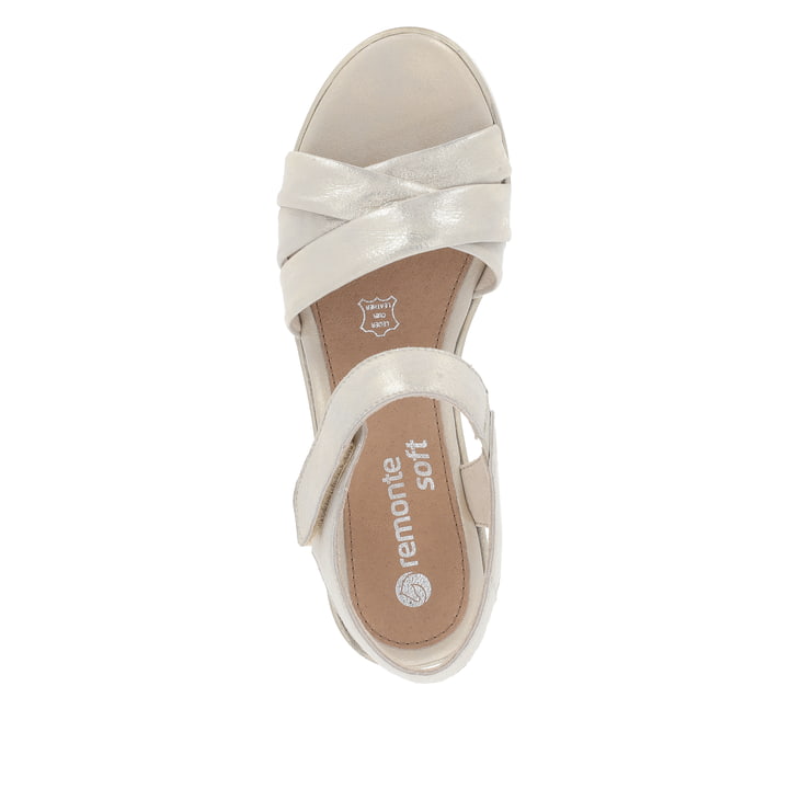 Remonte Artikelnummer D1P51-90 remonte Damen Keilsandaletten gold-metallic Flash Sale