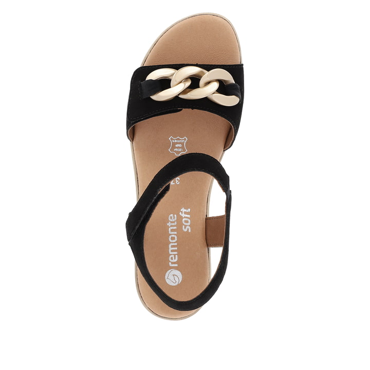 Remonte Artikelnummer D0N55-02 remonte Damen Riemchensandaletten diamantschwarz Online Shopping