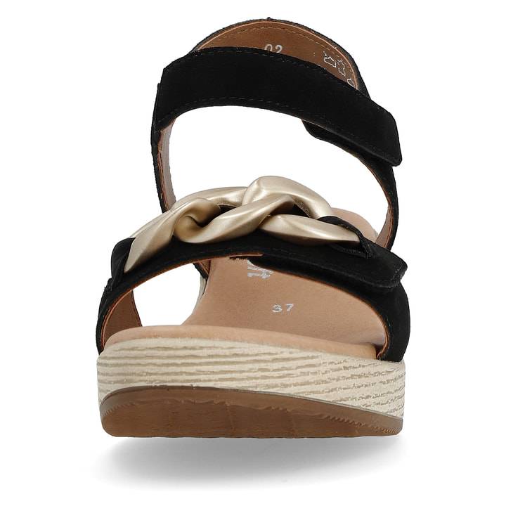 Remonte Artikelnummer D0N55-02 remonte Damen Riemchensandaletten diamantschwarz Online Shopping