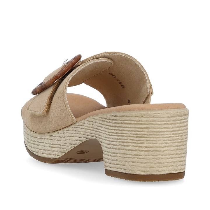 Remonte Artikelnummer D0N56-60 remonte Damen Pantoletten lehmbeige Saisonschlussverkauf