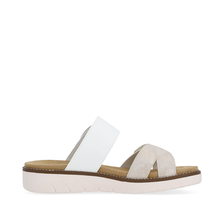Remonte Artikelnummer D2048-90 remonte Damen Pantoletten metallicrosé-lilienweiß Cyber Monday