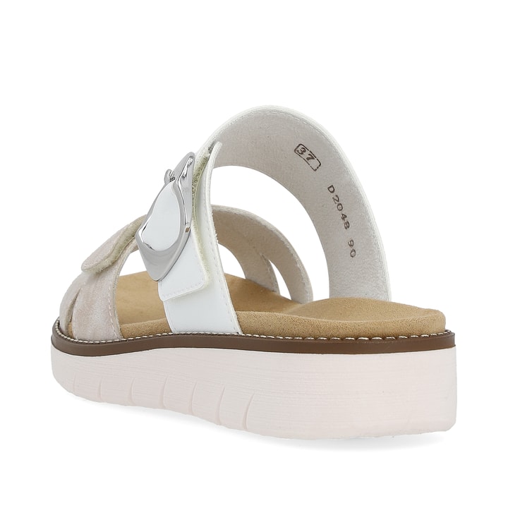 Remonte Artikelnummer D2048-90 remonte Damen Pantoletten metallicrosé-lilienweiß Cyber Monday