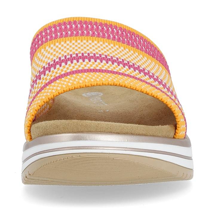 Remonte Artikelnummer D1J54-68 remonte Damen Pantoletten pink-mangogelb Weihnachtsangebot