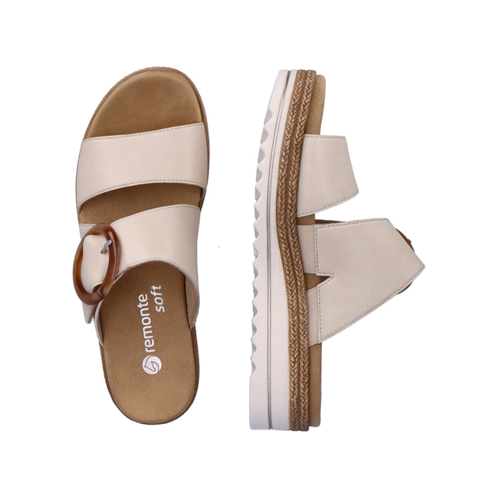 Remonte Artikelnummer D0Q51-80 remonte Damen Pantoletten vanillebeige Osterangebot
