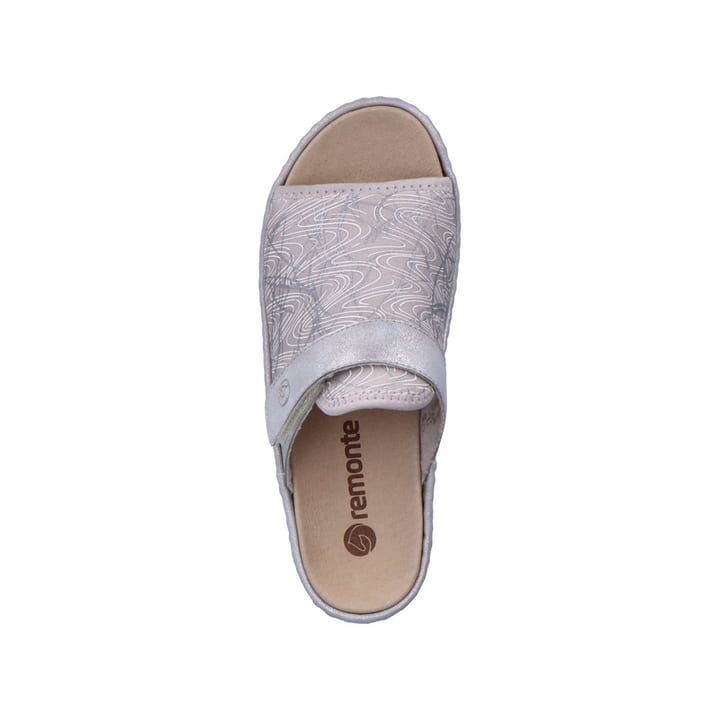 Remonte Artikelnummer D7664-40 remonte Damen Pantoletten silber-grau Exklusive Angebote