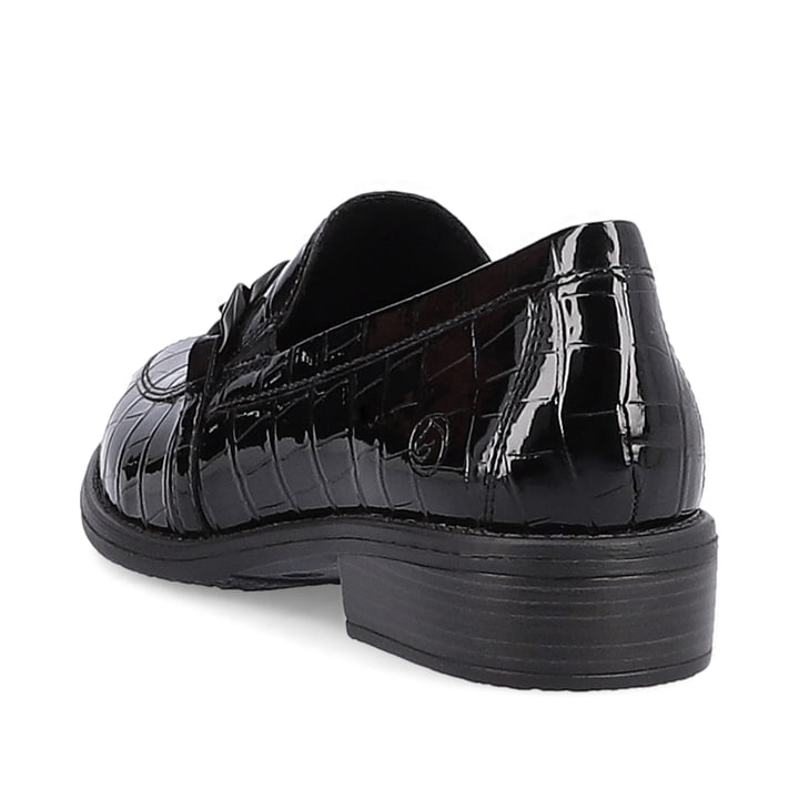 Remonte Artikelnummer D0F03-02 remonte Damen Loafers glanzschwarz Große Rabatte