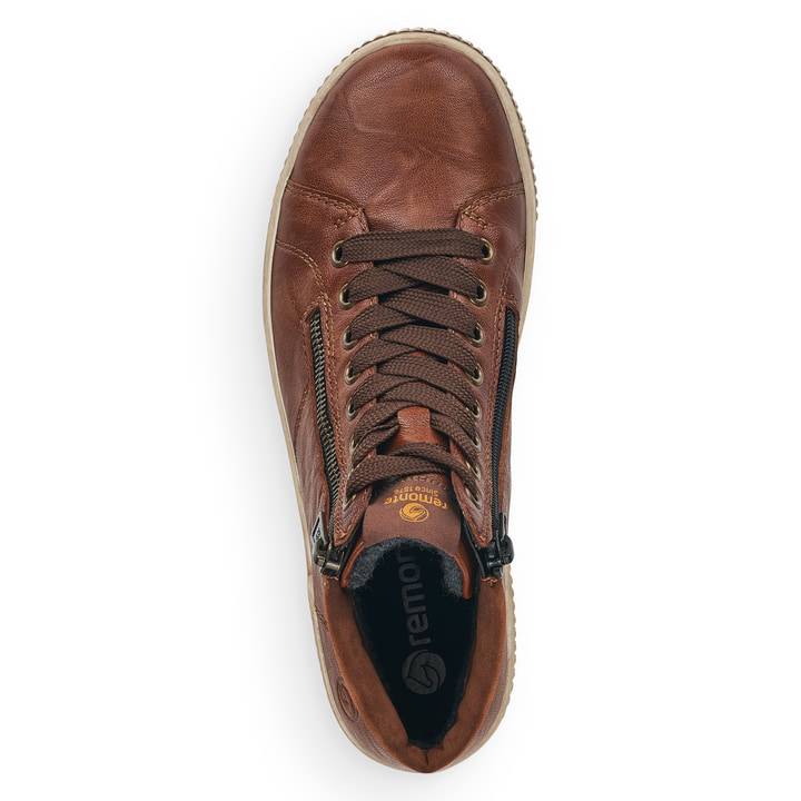 Remonte Artikelnummer D0772-22 remonte Damen Schnürschuhe kaffeebraun Sonderangebote