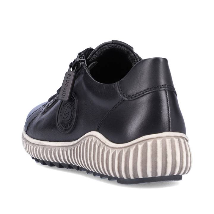 Remonte Artikelnummer R8201-01 remonte Damen Schnürschuhe asphaltschwarz Tiefpreis
