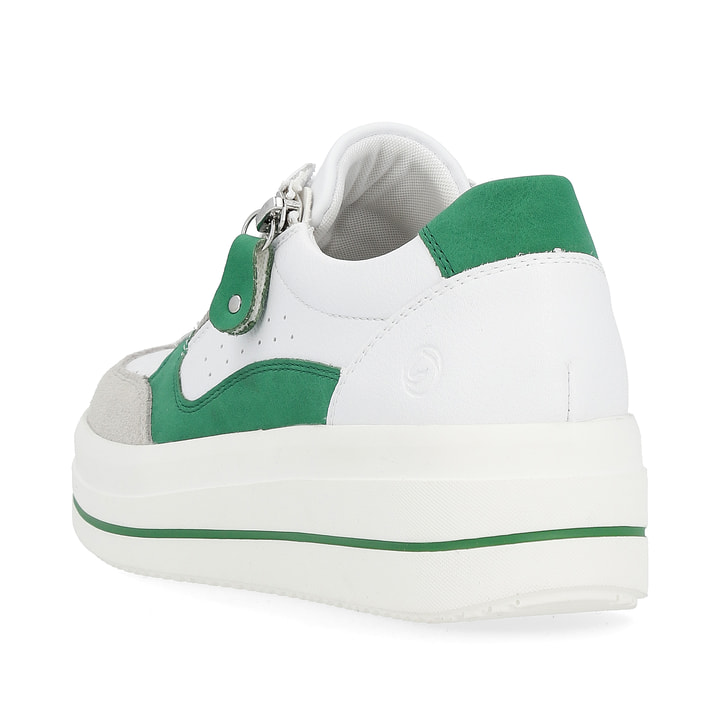 Remonte Artikelnummer D1C00-80 remonte Damen Sneaker smaragdgrün-schneeweiß Kostenlose Rückgabe