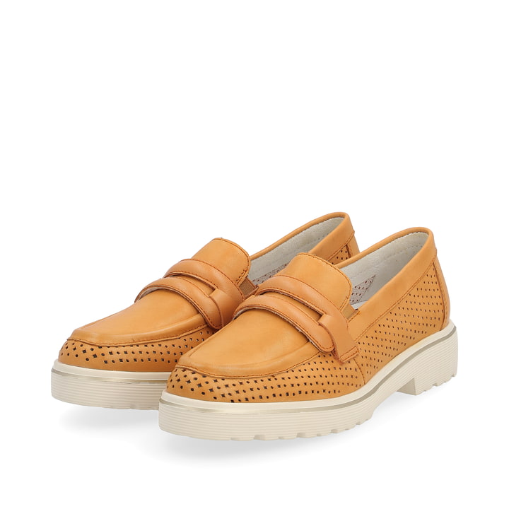 Remonte Artikelnummer D1H03-38 remonte Damen Loafers glutorange