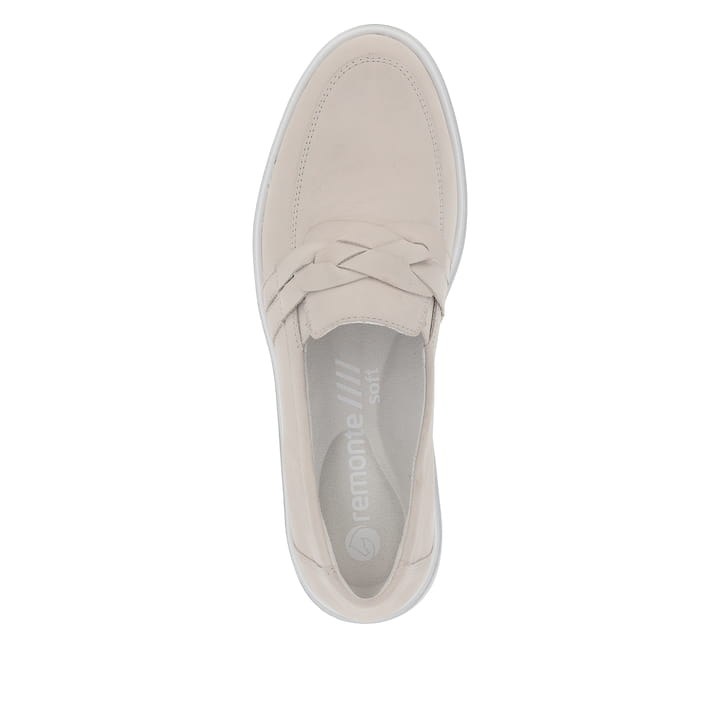 Remonte Artikelnummer D1H01-40 remonte Damen Loafers beigegrau Nur noch ein Tag übrig
