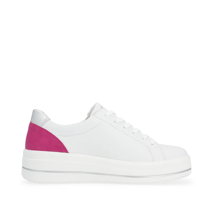 Remonte Artikelnummer D1C01-80 remonte Damen Sneaker kristallweiß-magenta 50% Rabatt mit kostenlosem Versand